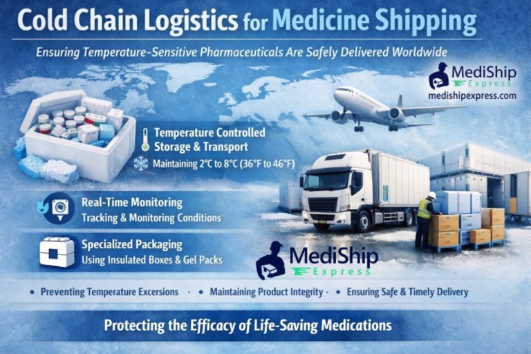 Cold Chain Logistics for Medicine Shipping