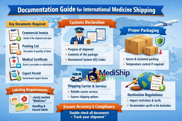 Documentation Guide for International Medicine Shipping