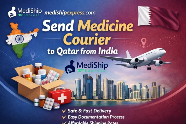 Send Medicine Courier From India To Qatar | Up to 50% Off