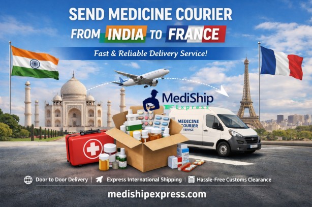 Sending Medicine from India to France | Up to 50% Off