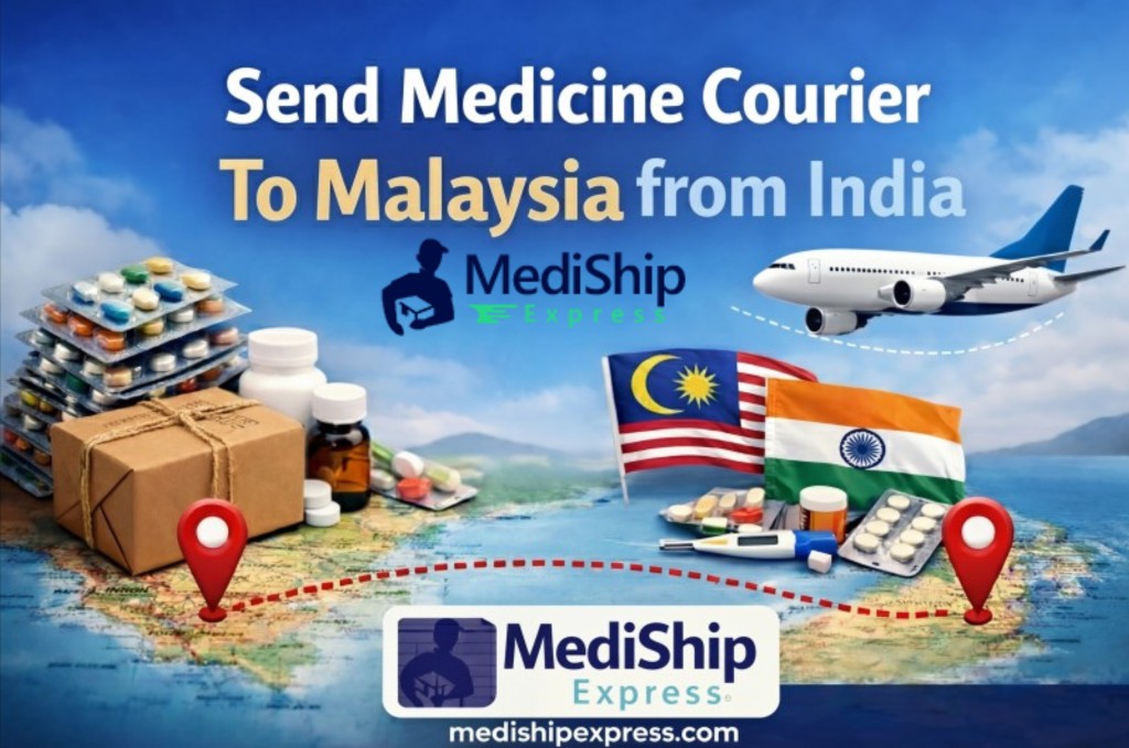 Send Medicine Courier to Malaysia from India | Up to 50% Off