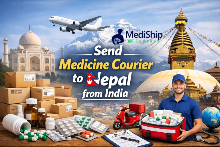 Send Medicine Courier to Nepal from India | Up to 50% Off