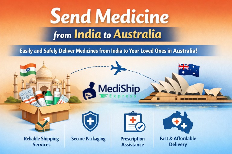 Send Medicines to Australia from India | Up to 50% Off