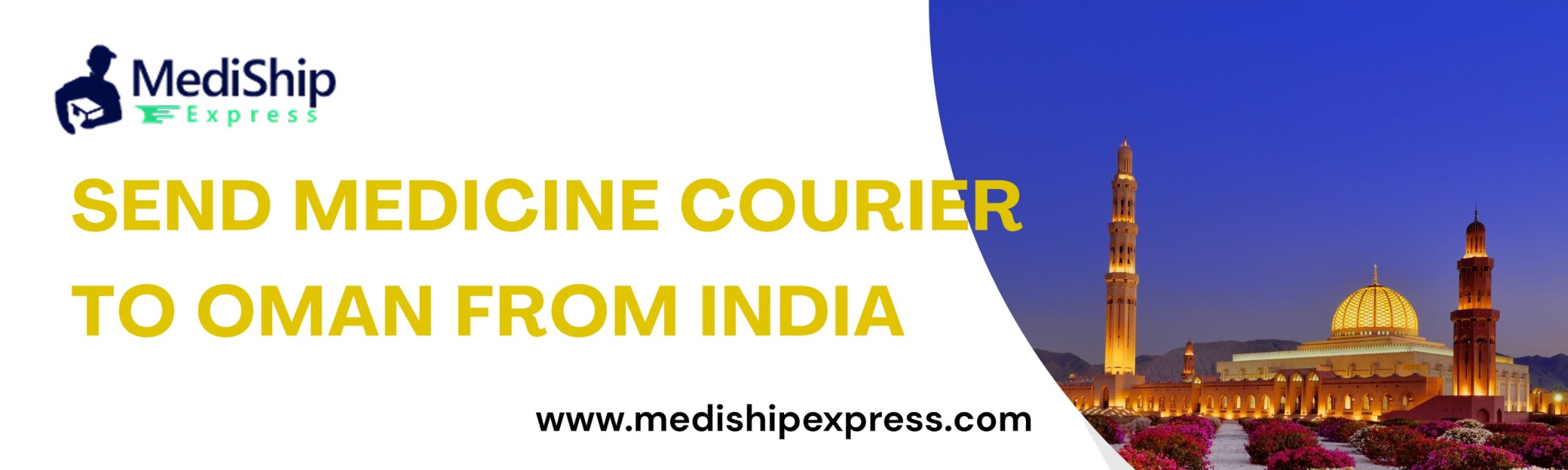 medicine courioer to oman from india